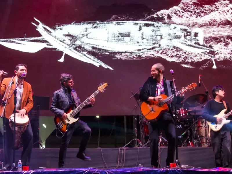 Huejotzingo hace historia con su primer concierto en las "Mascaritas" con los rumberos