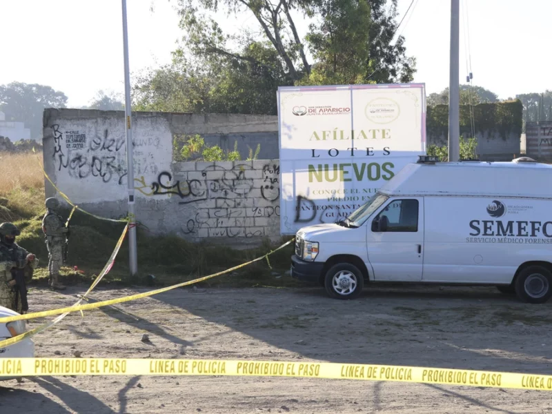 Localizan dos cadáveres embolsados en San Aparicio