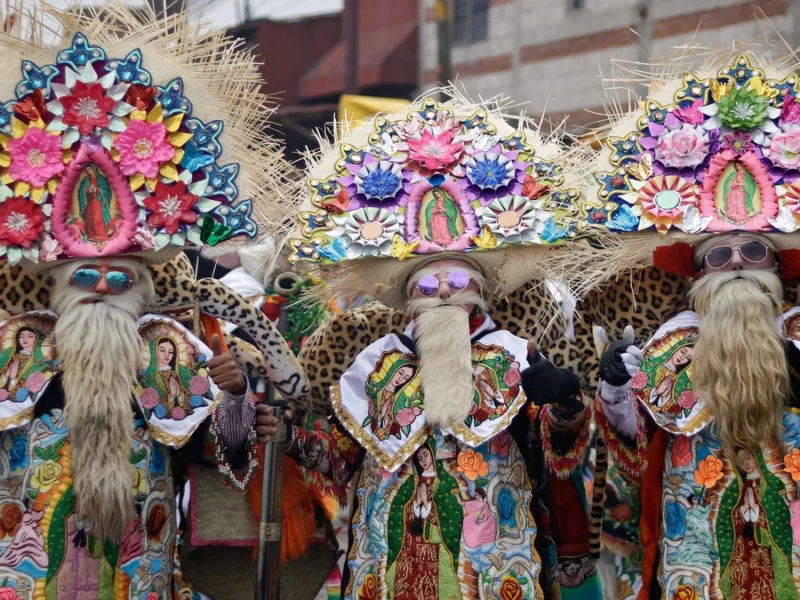 Sin alcohol ni pirotecnia: imponen en Puebla capital reglas para los huehues este 2026 