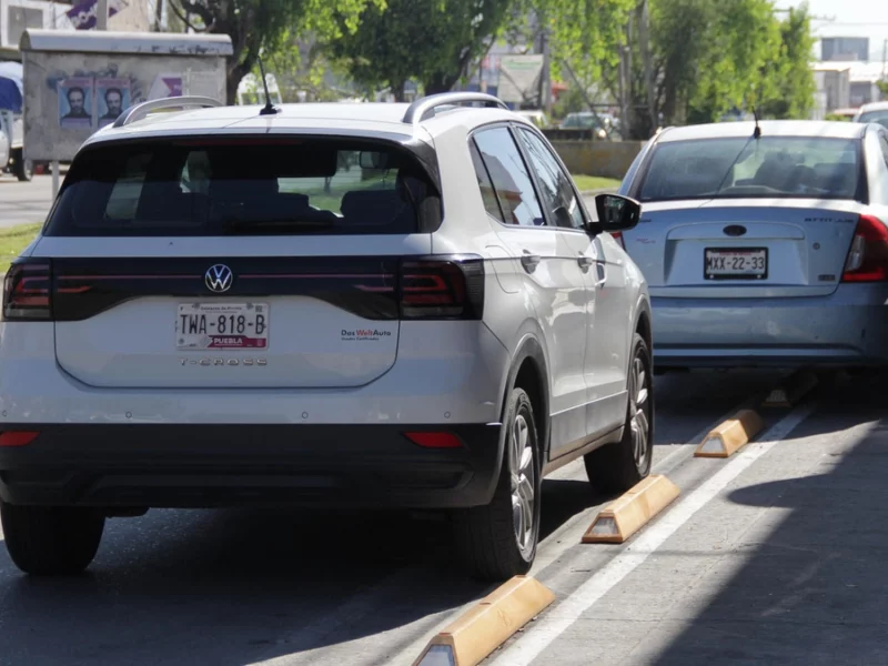 Van 18 infraccionados por invadir las ciclovías de Puebla capital 
