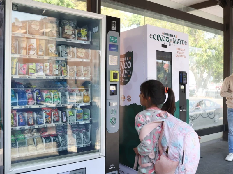 Anuncia Armenta más kioscos y expendedoras de la marca Puebla Cinco de Mayo