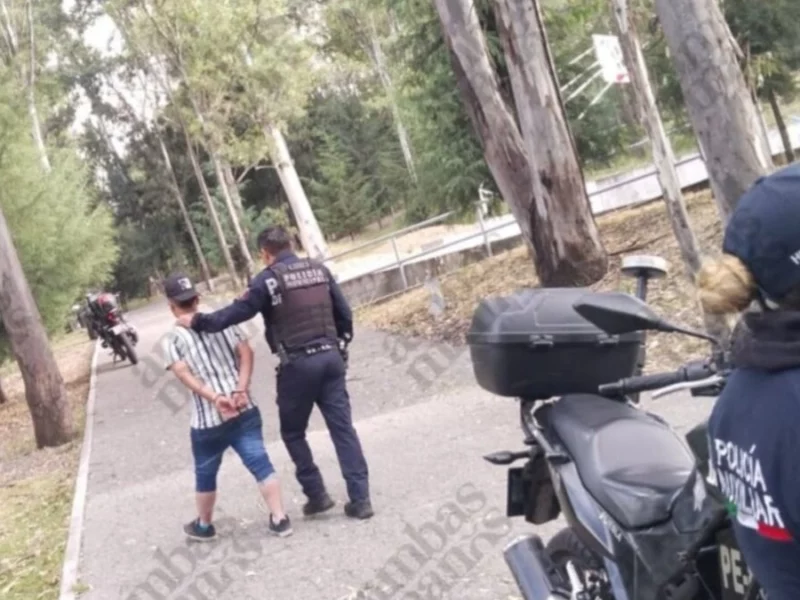 Atrapan a ladrón de celulares en la zona de Los Fuertes