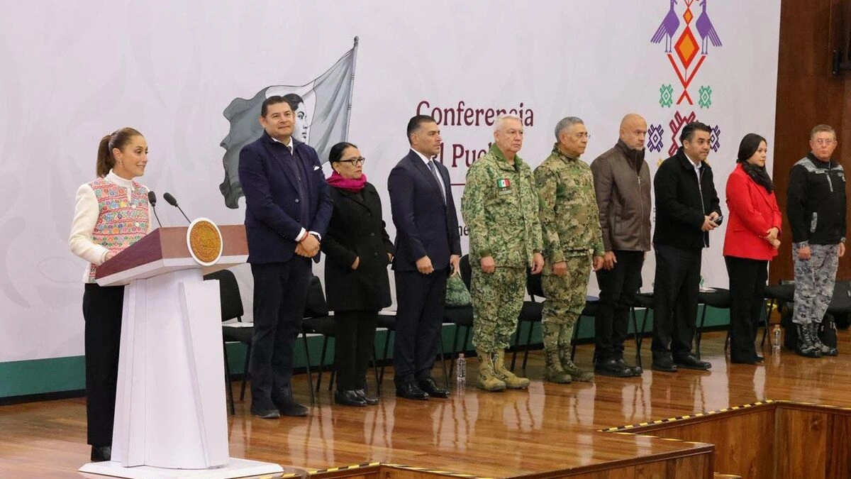 No queremos más Garcías Lunas: Sheinbaum sobre policías del CJNG en Puebla