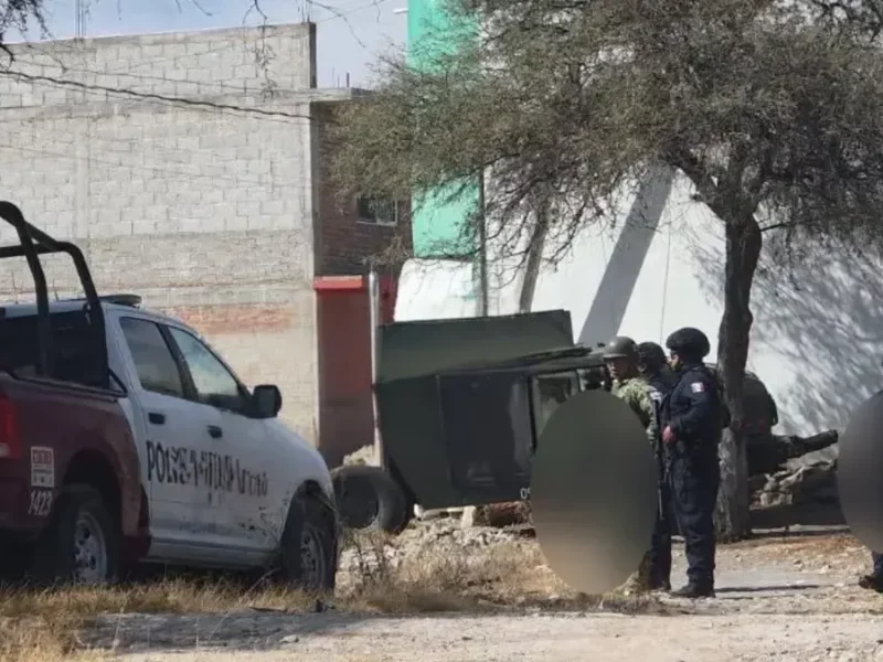 Aseguran nueve tractocamiones en supuesto taller mecánico de Tehuacán