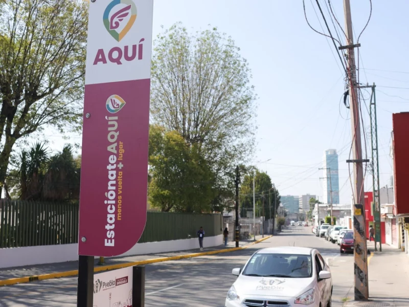 El 48.8% de los usuarios utiliza solo 1 hora los parquímetros de Puebla 