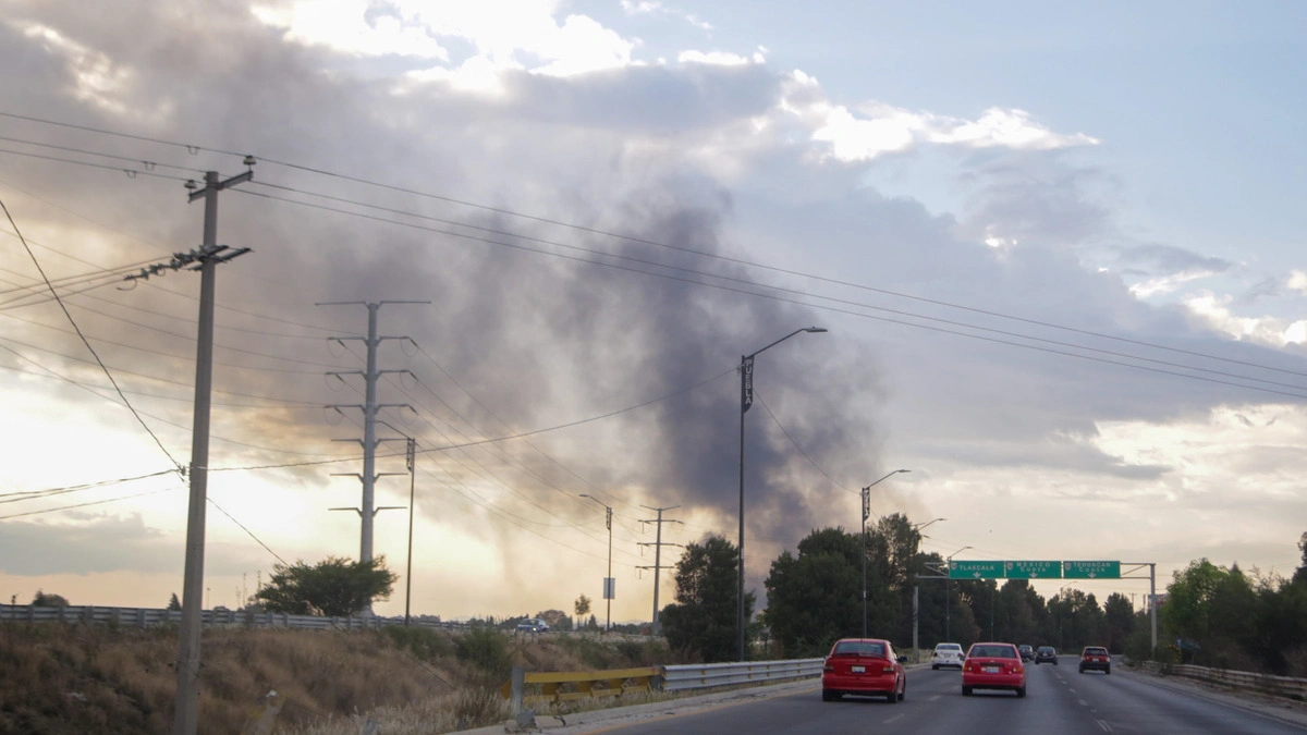 Horror en Calpan: matan a balazos a hombre y luego lo calcinan  