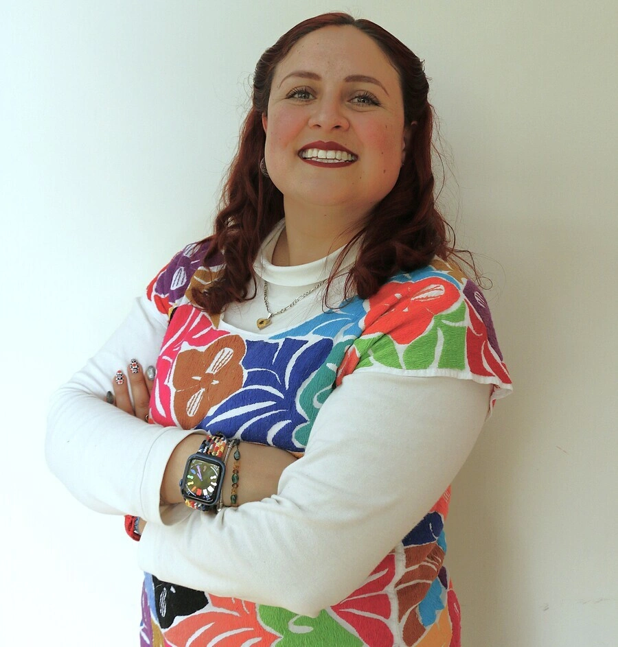 Pamela Germán Rojas, autora de "Lo comunitario como algo necesario".