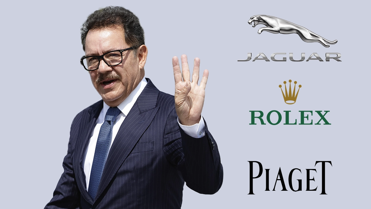 Nacho Mier reporta en su declaración un Rolex, un Piaget y hasta un Jaguar 