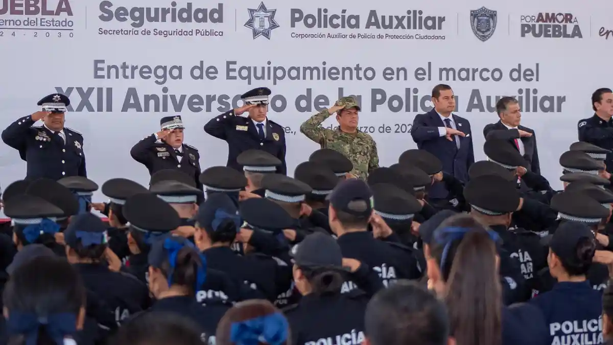 Lanzan convocatoria para ser Policía Auxiliar de Puebla.