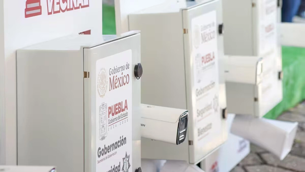 Gobierno de Puebla instalará 6 mil 200 cámaras de seguridad este 2026 
