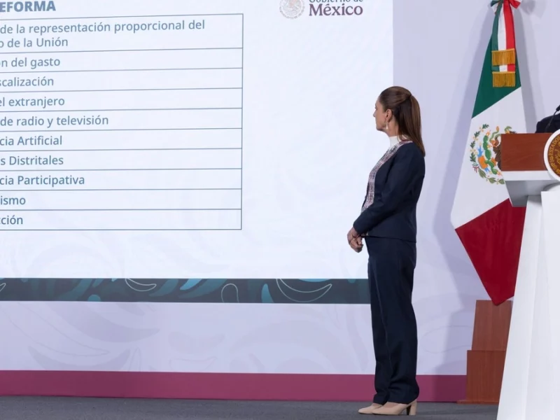 Los 10 puntos clave de la Reforma Electoral de Sheinbaum; adiós a los pluris por dedazo  