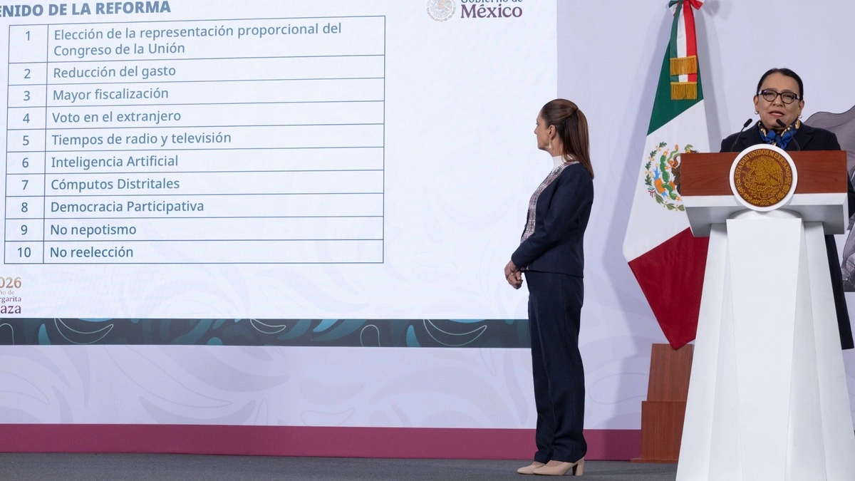 Los 10 puntos clave de la Reforma Electoral de Sheinbaum; adiós a los pluris por dedazo  