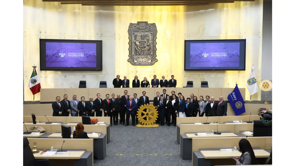 En la sede del Congreso del Estado se conmemoró el 121 aniversario de Rotary International
