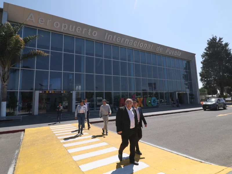 El único vuelo internacional de Puebla ganó más número de pasajeros que los nacionales  