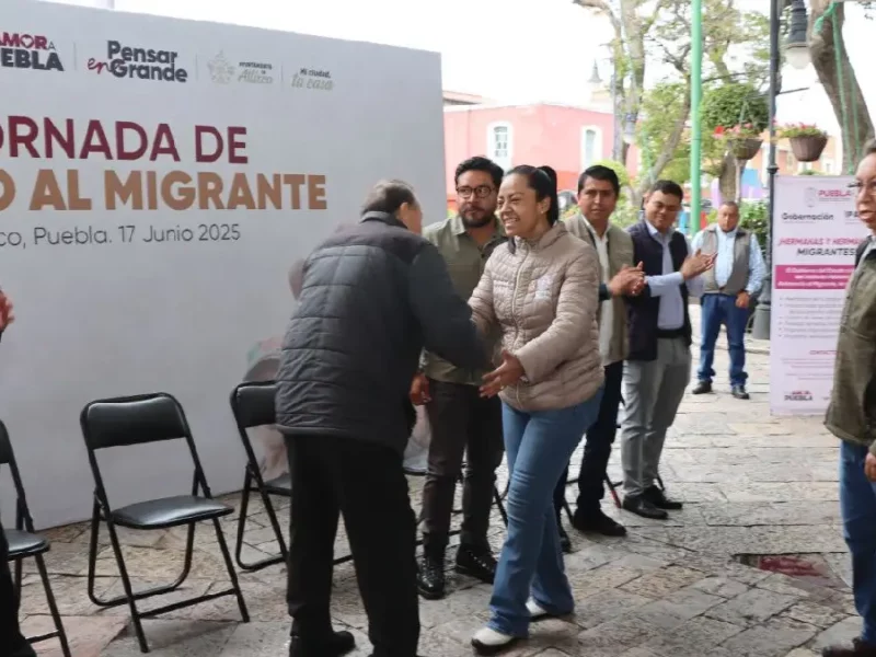 Ariadna Ayala, impulsa jornada integral de apoyo al migrante en Atlixco