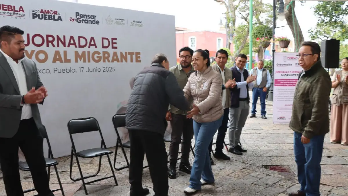 Ariadna Ayala, impulsa jornada integral de apoyo al migrante en Atlixco