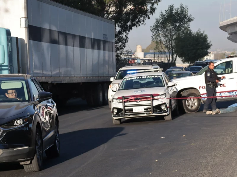 Fiscalía tardó 6 horas en levantar el cuerpo del atropellado en la México-Puebla