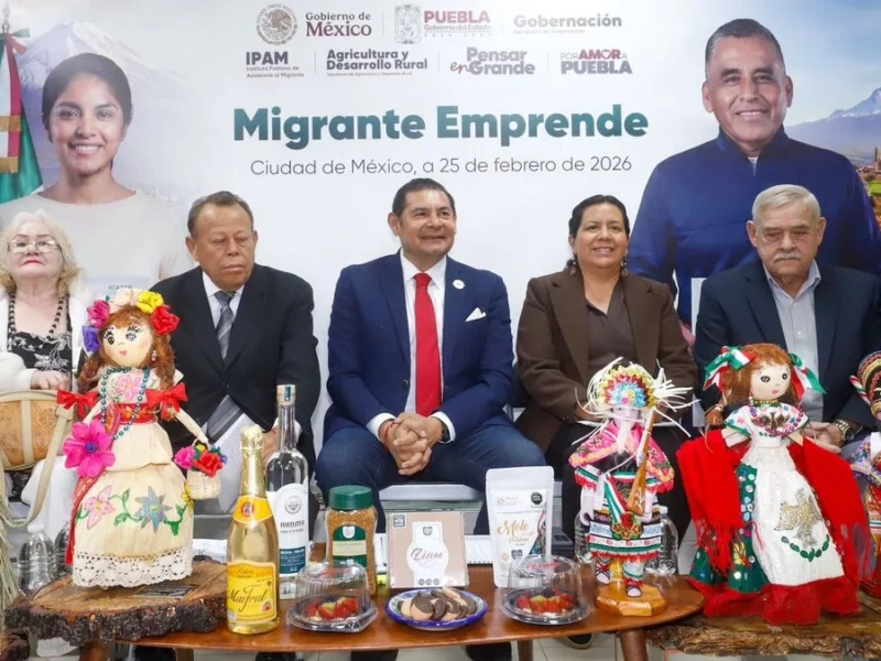 Migrantes poblanos construirán enlatadora en Polo de Desarrollo: Armenta