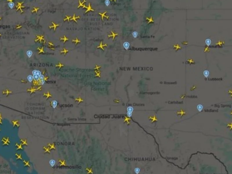 ¿EU cierra el espacio aéreo en Texas para interceptar drones del cártel mexicano?