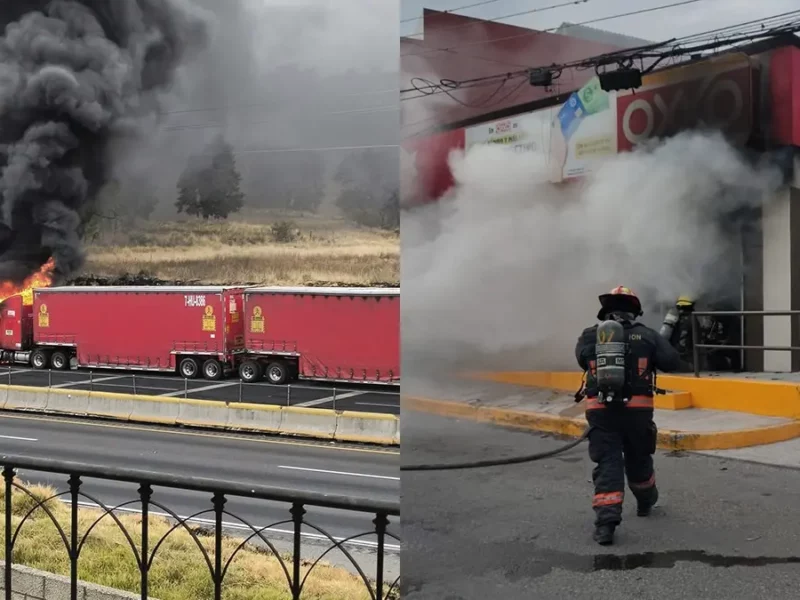 Incendios y bloqueos por El Mencho llegan a Puebla 