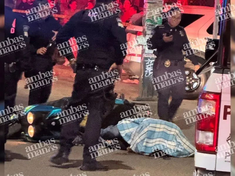 Matan a balazos a motociclista en calles de la colonia Solidaridad Nacional