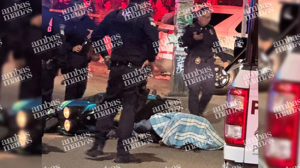 Matan a balazos a motociclista en calles de la colonia Solidaridad Nacional