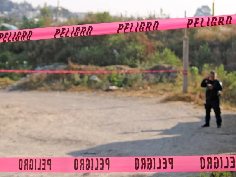 Hallan cadáver desmembrado de una mujer en Felipe Ángeles  