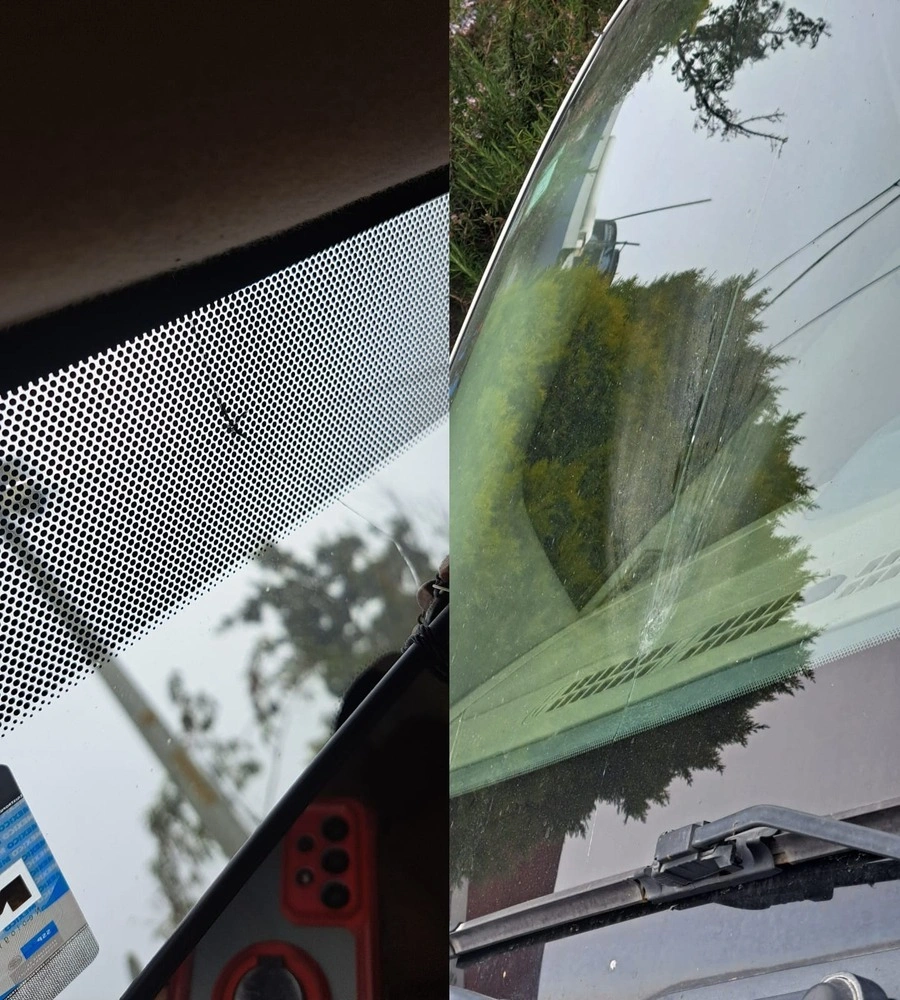 Una mujer evidenció que persisten los ponchallantas en la Amozoc-Teziutlán.