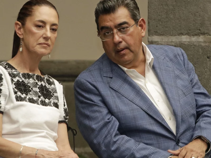 Elogia Sheinbaum el trabajo de Sergio Salomón al frente del INM   