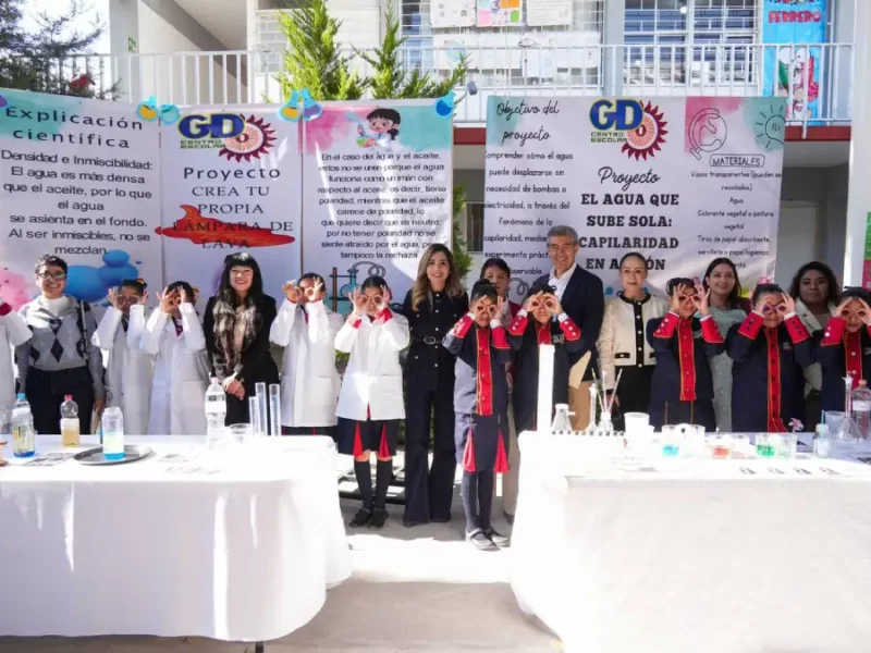 Gobierno de Pepe Chedraui promueve el talento científico de niñas poblanas