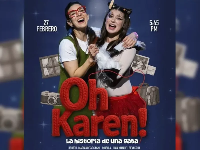 Daniela Aedo y Carmen Sarahí llegan con la obra de teatro ¡Oh, Karen! a Puebla