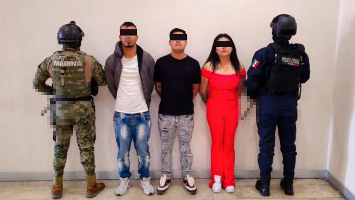 Confirma SSP captura de 3 extorsionadores de la Familia Michoacana en el mercado Morelos  