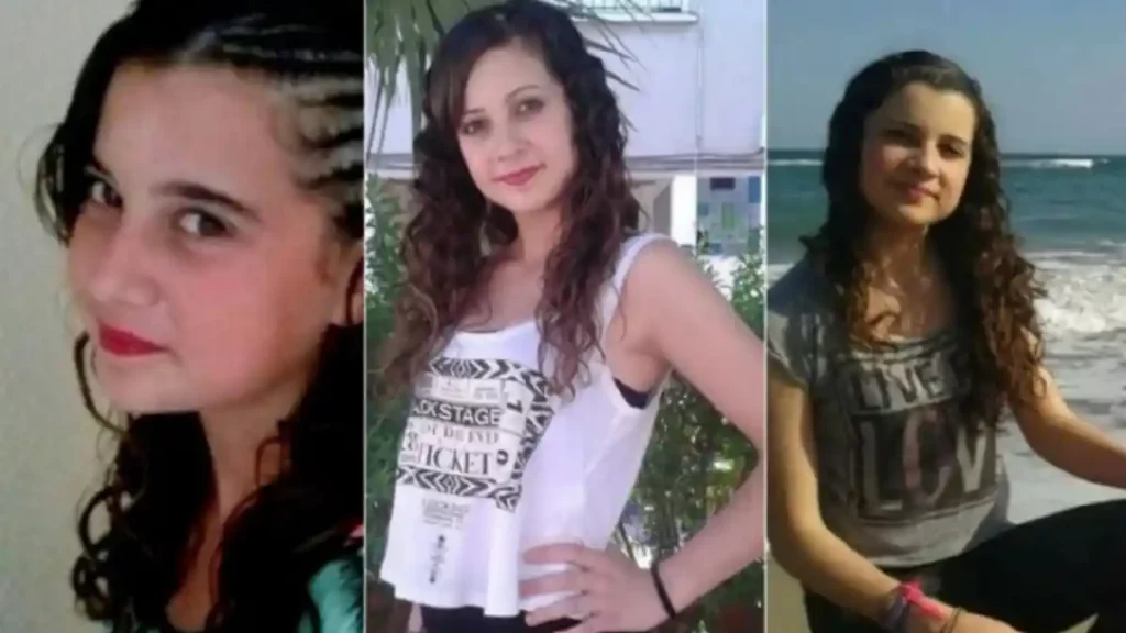Fotos de Noelia antes del abuso que sufrió.