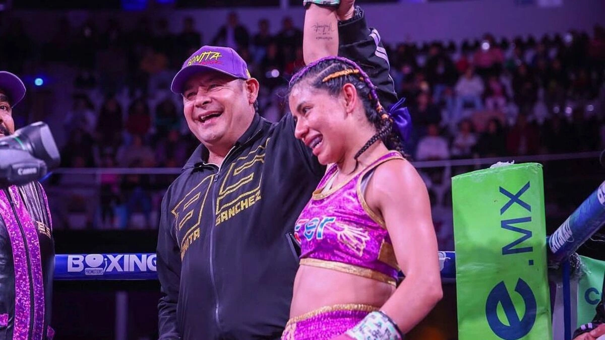 Conquista "La Bonita" Sánchez título mundial