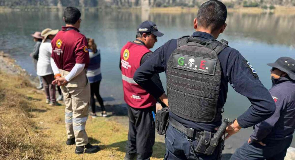 Muere mujer ahogada en la laguna de Aljojuca.