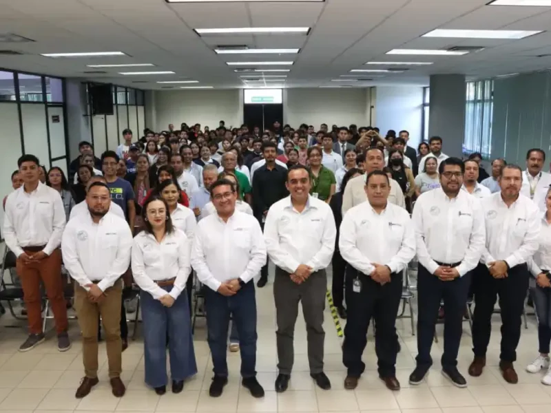 Impulsa Pável Gaspar vinculación con jóvenes de la Mixteca