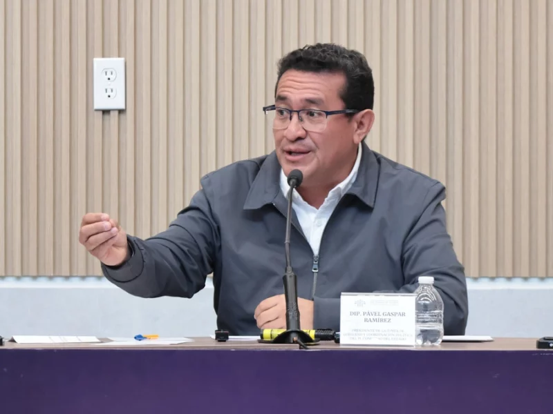 Pavel Gaspar respalda trabajo de Celina Peña: “Es tiempo de las mujeres” 