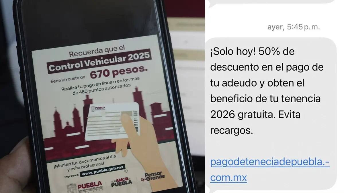Mandan mensajes de texto para defraudar con la Tenencia Vehicular en ...