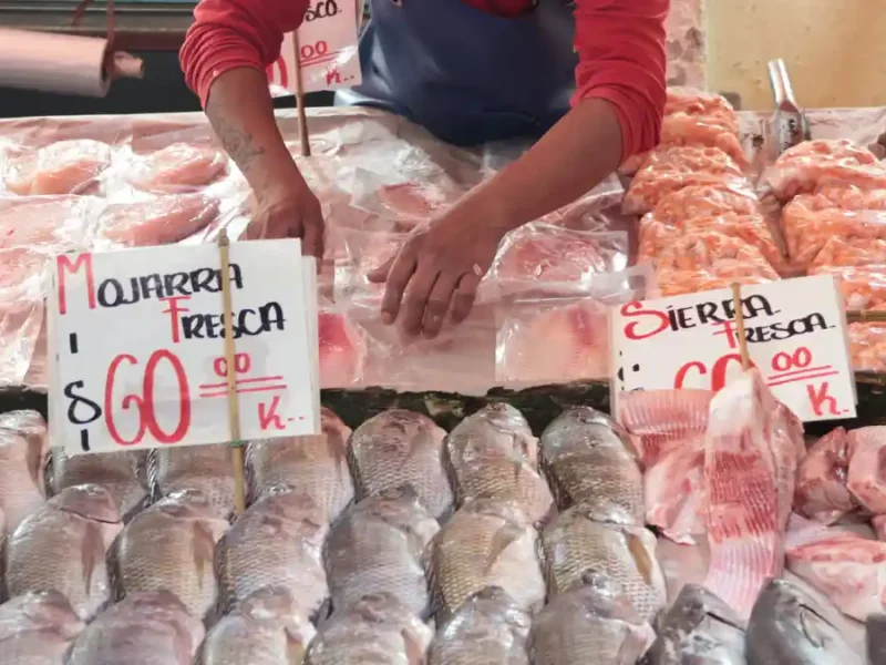 Precios de mariscos y pescados en esta Semana Santa 2026 en Puebla.