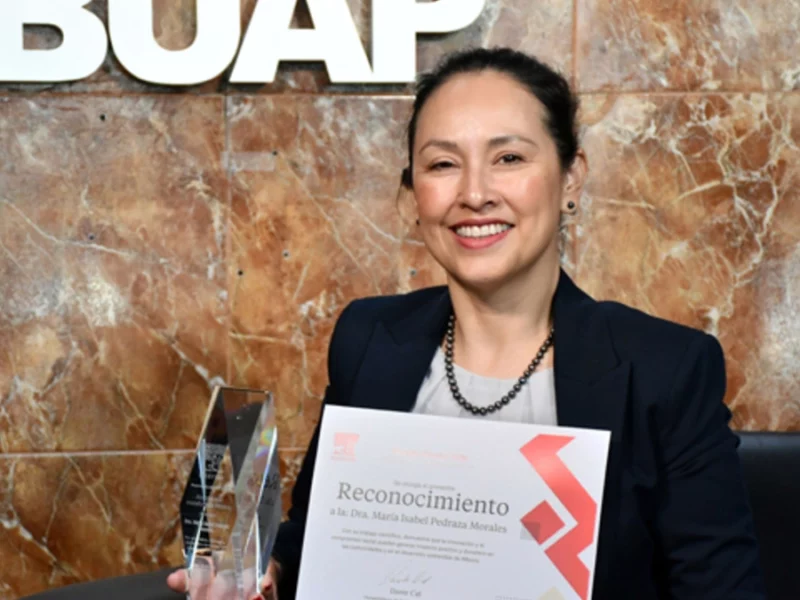 Reconocen a investigadora BUAP con el Premio Elsevier 2026 “Mujeres que transforman México”