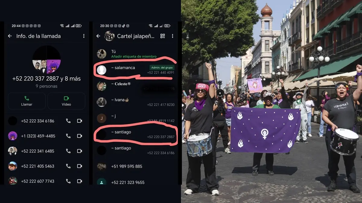 Violencia Digital en Puebla: exhiben grupo de WhatsApp que difunde fotos íntimas de mujeres   