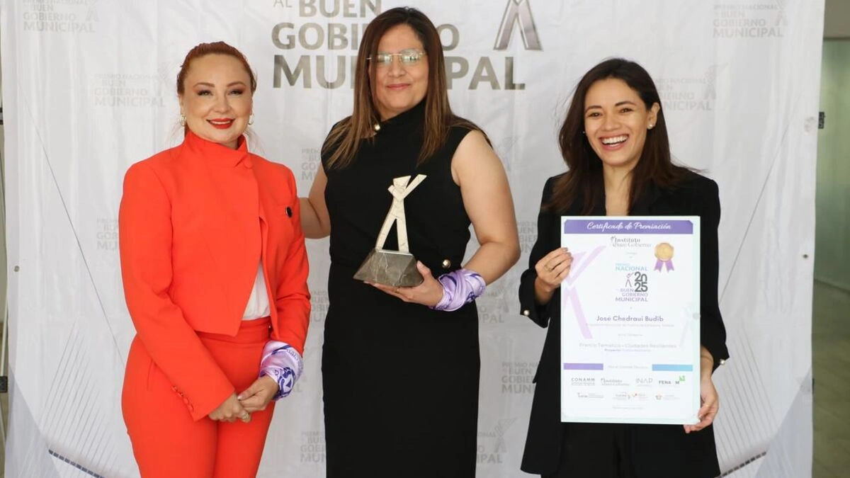 Ayuntamiento de Puebla recibe el Premio Nacional al Buen Gobierno Municipal 