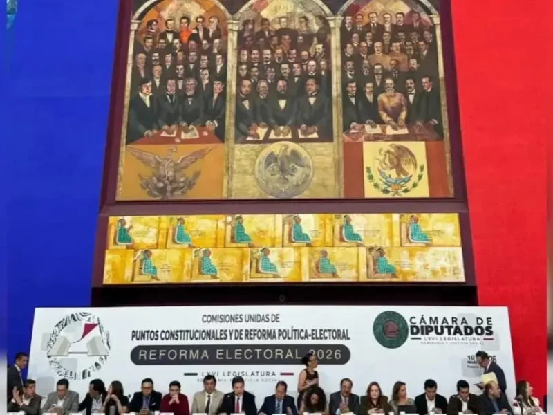Sin aval del PT y PVEM, comisiones aprueban la Reforma Electoral y pasa al pleno