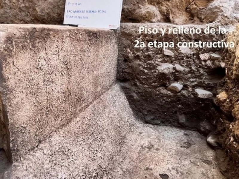 Encuentran restos de una plaza ceremonial de hace mil 500 años en Atlixco, Puebla 