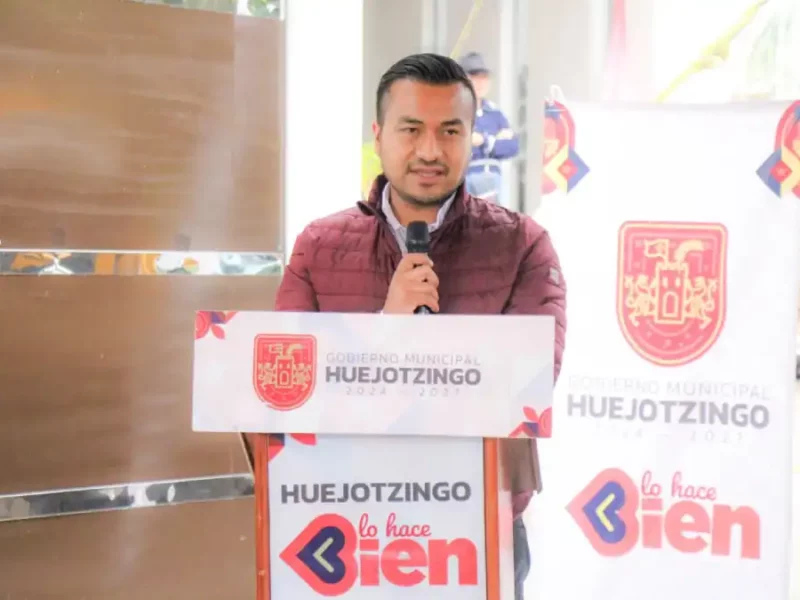 Roberto Solís de inicio al reencarpetamiento de la carretera San Juan Pancoac Huejotzingo; Mejorará la conectividad de miles