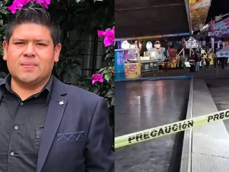 Rosalino es el hombre que murió al caer de un juego mecánico en Huauchinango por favor