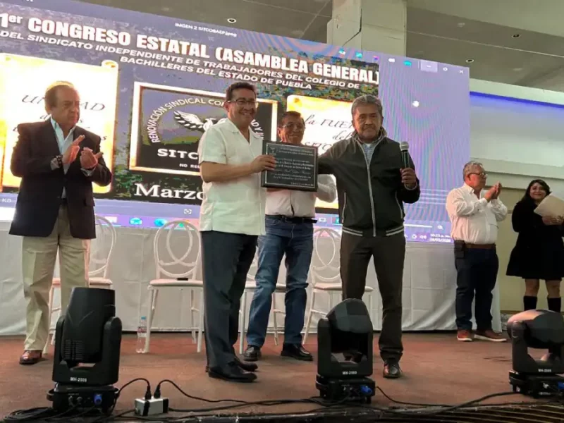 Participa Pável Gaspar en el Primer Congreso Estatal del SITCOBAEP