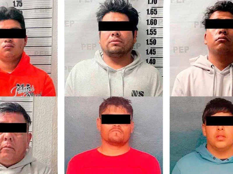 Tecamachalco logra detener a seis hombres con armas, autos robados y dinero en efectivo