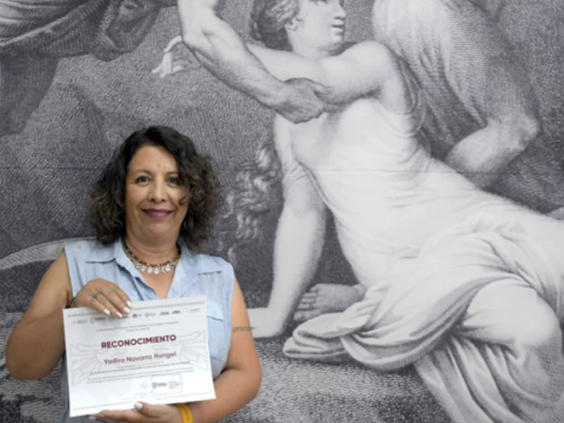 Recibe académica BUAP reconocimiento del SECIHTI