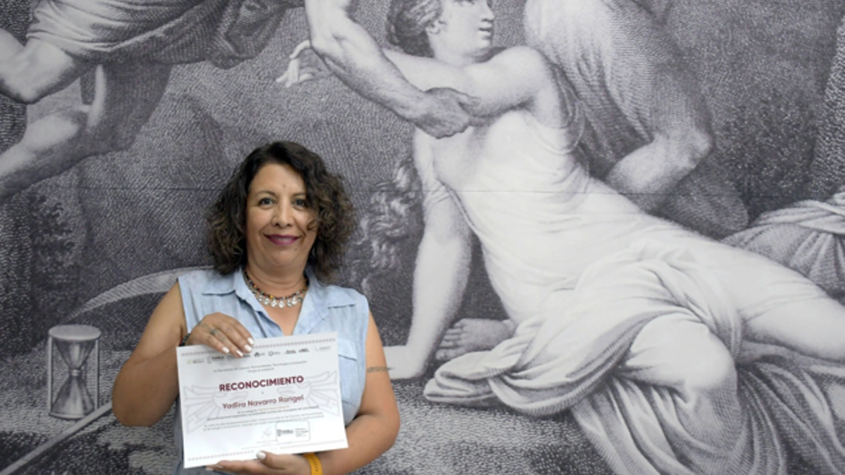Recibe académica BUAP reconocimiento del SECIHTI